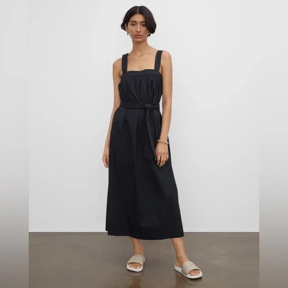 Club Monaco City To Beach Dress | Color: Black | Size: 2 | Cotton Elastane Club Monaco City To Beach Dress | Color: Black | Size: 2 | Cotton Elastane